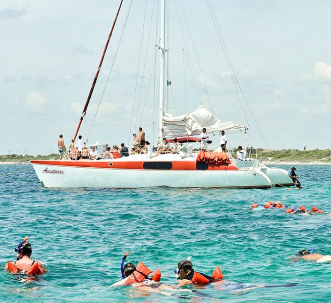 isla mujeres boat tour from playa del carmen