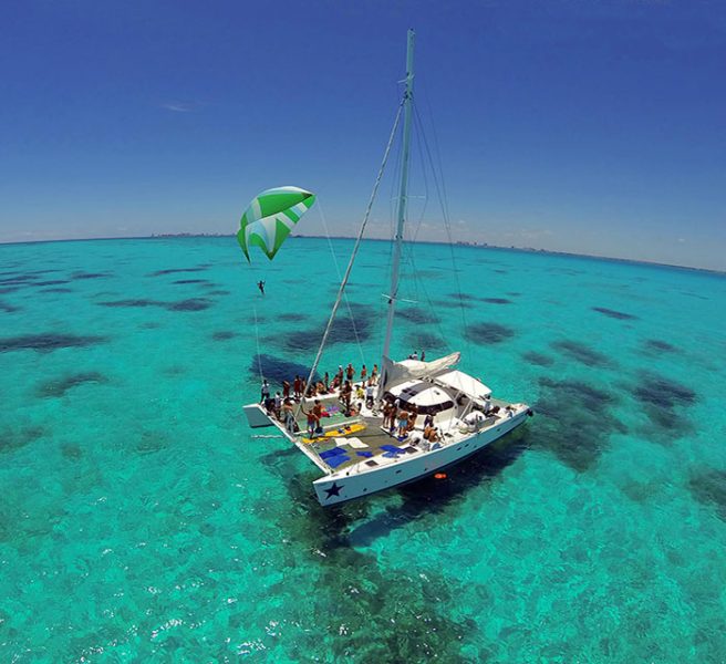 Isla Mujeres Catamaran Tour From Playa Del Carmen Wonderous World